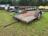 Pin Hitch Equipment Trailer (No Title)