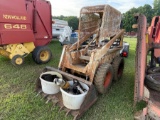 Salvage Skid Loader