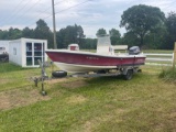 1988 18' Privateer Center Console Boat (TITLE)