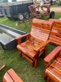Cedar Glider Chair