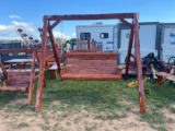 Adult Cedar Swing with Stand