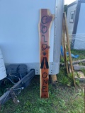 Cold One Cedar Sign w/ Bottle Opener