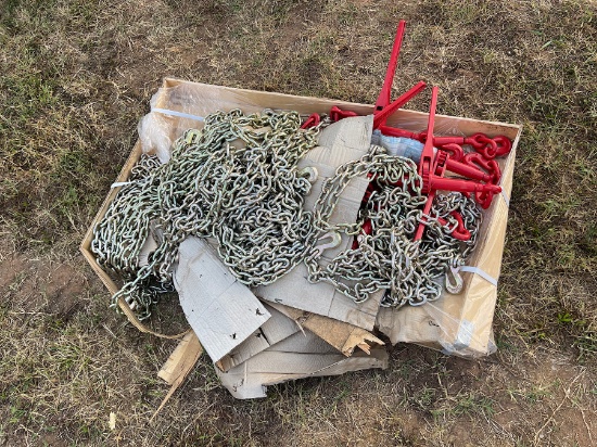 Pallet of Chains and Binders