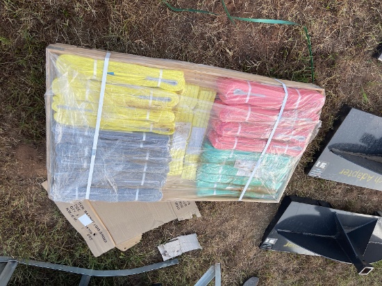 Pallet of Webbing Slings