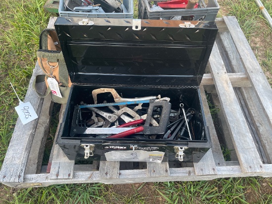 Tool Box with Misc. Tools