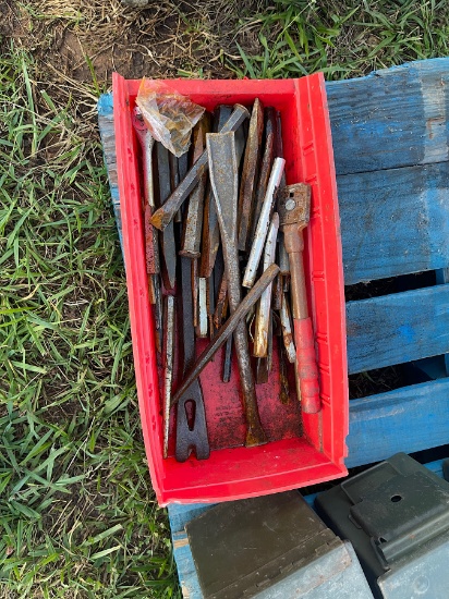 Red Box of Chisels & Punches