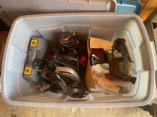 Tote of Power Tools