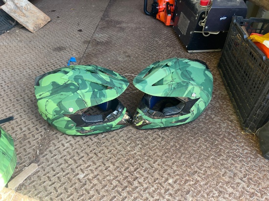 2 New Dirt Bike Helmets