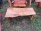 Tiger Stripe Maple Bench