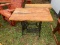 Maple Top Singer Sewing Machine Table