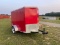 2015 5' x 8'  Enclosed Trailer