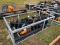 (2) Wolverine Quick Attach Augers with 4 Bits