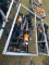 (2) Wolverine Quick Attach Augers with 4 Bits