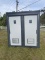 Bastone Double Stall Portable Bathroom