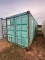 Used 20' Storage Container (Blue)