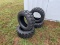 4 New 10-16.5 Forerunner Skid Steer Tires