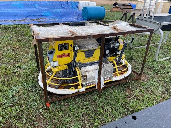 New Ride on Power Trowel