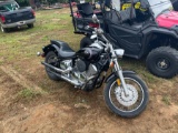 2002 Yamaha Custom V Star Motorcycle (Title)