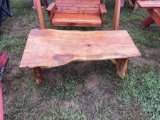 Tiger Stripe Maple Bench