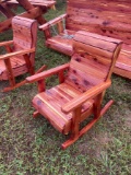 Kids Cedar Rocking Chair