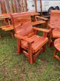 Cedar Glider Chair