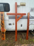 Cedar Mail Box Post