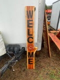 Cedar Fall & Winter Sign (Double Sided)