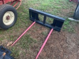 Quick Attach Dual Prong Bale Spear