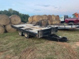Heavy Duty Pintle Hitch Tilt Top Trailer
