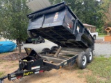 2018 Big Tex 7'x12'  Dump Trailer (TITLE)