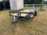 6.5'x16' Dual Axle Equipment Trailer (Title)