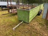 20' Tobacco Slide Trailer