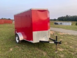2015 5' x 8'  Enclosed Trailer