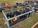 (2) Wolverine Quick Attach Augers with 4 Bits