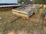 Pin Hitch Farm Trailer