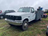 1995 Ford Service Truck with Crane