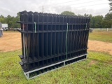 (24) EINGP 10' Wrought Iron Fencing
