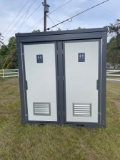 Bastone Double Stall Portable Bathroom