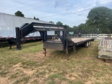 2001 24' PJ Gooseneck Trailer (Title)