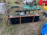 New Skid Steer Angle Broom Sweeper
