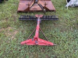 3 Point 4' Landscape Rake