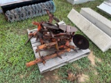 Pallet of Cultivator Shanks & Parts
