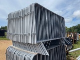 (40) Crowd Control Fencing Panels