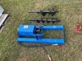 New GIYI Skid Steer Auger with 2 Bits