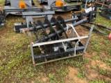 JCT Skid Steer Auger w/ 2 Bits