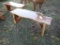 4' Cedar Bench
