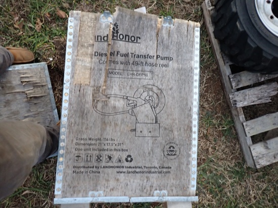 Land Honor Diesel Pump With 49' Reel