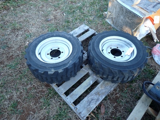 (2) 27x10.5-15 N.H.S Tires