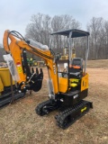 MIVA VA13 Mini Excavator - Yellow
