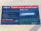11' x 19' Single Steel Carport